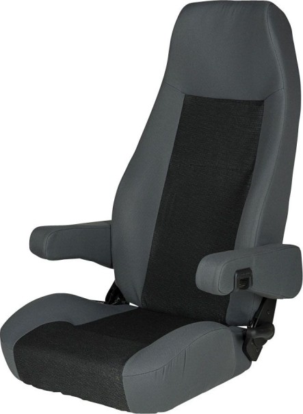 Sportscraft Sitz S9.1 Tavoc 2 grau/schwarz ohne Lordosenstütze