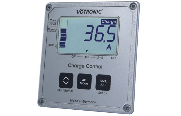 Votronic LCD-Charge Control S für Battery Charger Baureihe Triple - Standard