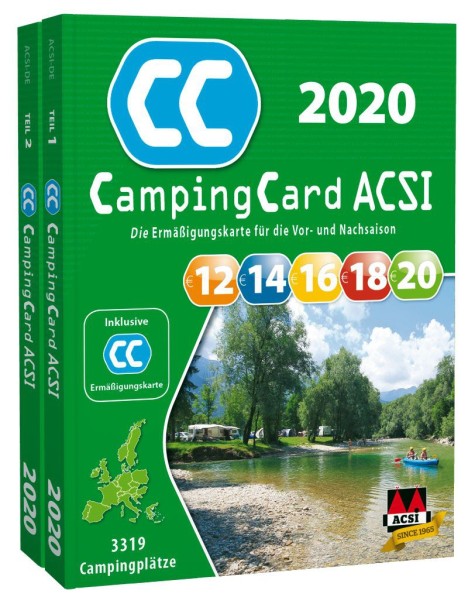 ACSI 2020 Campingführer - ORIGINALVERPACKT ZUM SONDERPREIS!