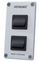 Panneau d'interrupteurs 2x 16A