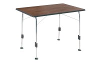 Table pliante Dukdalf Stabilic II aspect bois 100 x 68 cm