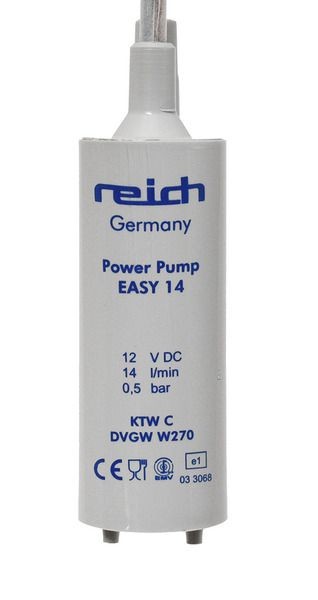 Easy Tauchpumpe 14l/min., 0,5 bar, 1m Kabel Trinkw asserkonform