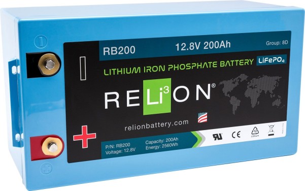 Relion Lithium Batterie RB200 200 Ah