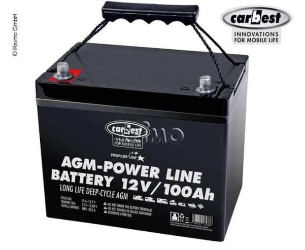 Battery Power Pack Komplettset für Wohnwagenrangiersystem Cara-Move