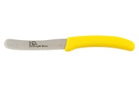 Couteau à déjeuner Berger I Love Camping jaune