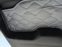 Thermomatten-Set für VW Caddy 5 Maxi LR (ab 2020) mit Heckscheibe, 8-teilig