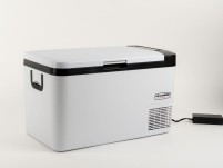 Kompakte Kühlbox im modernen Design.