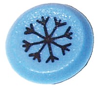 Pneutron Emblem "Klimaanlage blau"