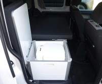 VW Caddy Camp Maxi Box für PP 335 ohne Polster Hoc hglanz Weiss