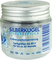 Dr. Keddo Silberkugel Silberseptica Trinkwasserkonservierung für 80 l Tankgrössen bis 80 l