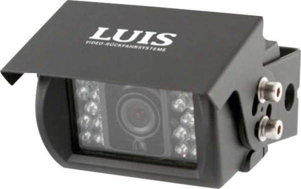 Luis Basic 130° Rückfahrkamera 12 - 24 V schwarz