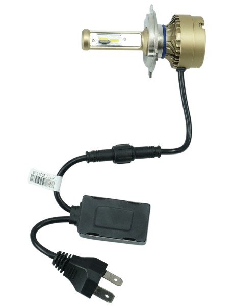 2 Stk. H4 LED-Lampen 24 V, 3’500 lm