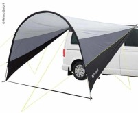 Voile solaire TOURING CANOPY M,H210xD300xW265/320cm, incl. 7mm piping