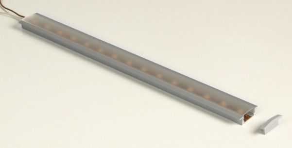 Endkappe für Aluminium LED Profil flach, 2 Stück