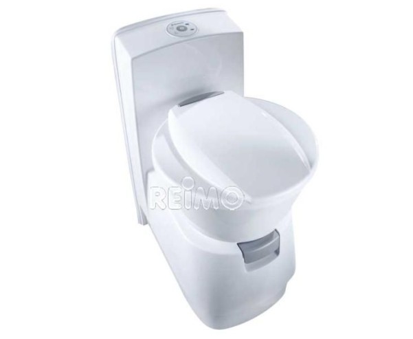 Toilette Dometic CTS4110, réservoir d'eau usée de 19l, connexion d'eau de rinçage