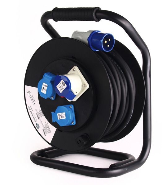 Tambour de câble CEE H07RN-F3G2, 5mm, 25m