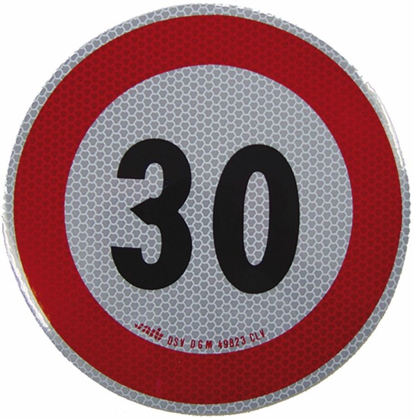 Geschwindigkeits-Begrenzungs-Schild 30 km/h