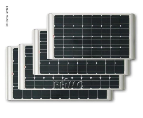 Panneau solaire 100W, y compris les supports, cellules monocristallines
