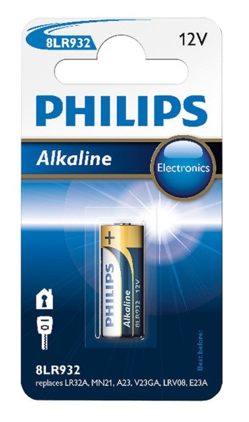 Philips Batterie 8LR932, Blister mit 1 Stk.