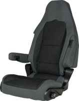 Sportscraft Sitz S10.1 Tavoc 2 grau/schwarz Fahrerseite