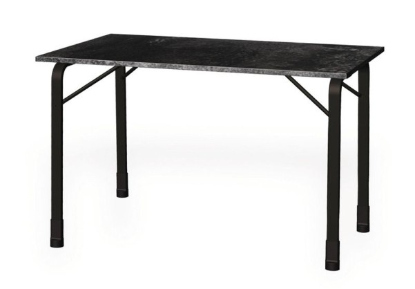 Table de camping Elegance, 120x75cm, aluminium