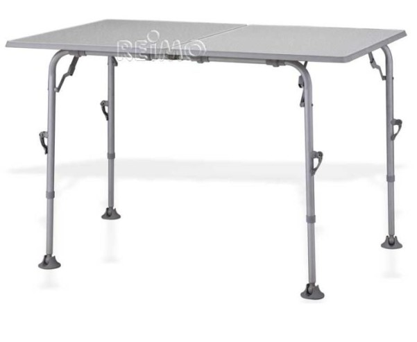 Table de camping Extender, 120x80cm, aluminium, chargeable jusqu'à 30 kg