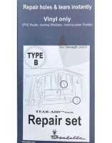 Kit de réparation de tente Isabella en chlorure de polyvinyle (PVC) pour chlorure de polyvinyle