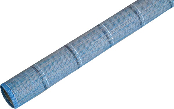 Zeltteppich Exclusiv blau - hellblau, 250x500