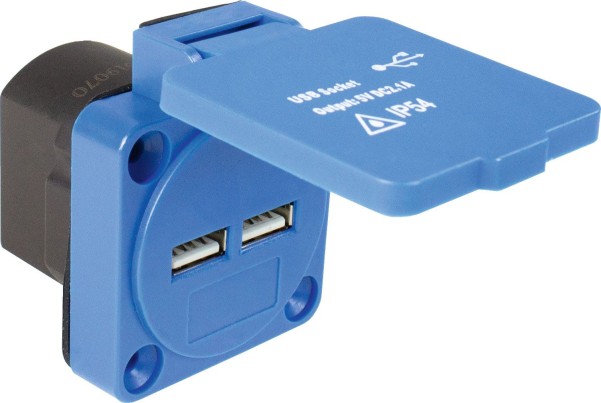 Prise USB en surface IP54