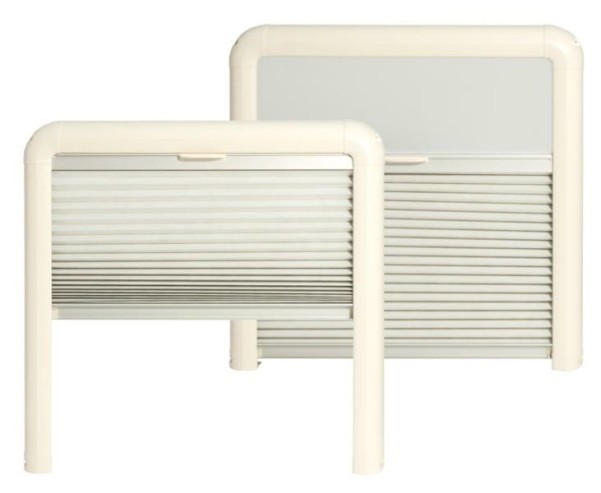 REMIS Doppel Kassettenrollo REMIflair IV beige 400 x350