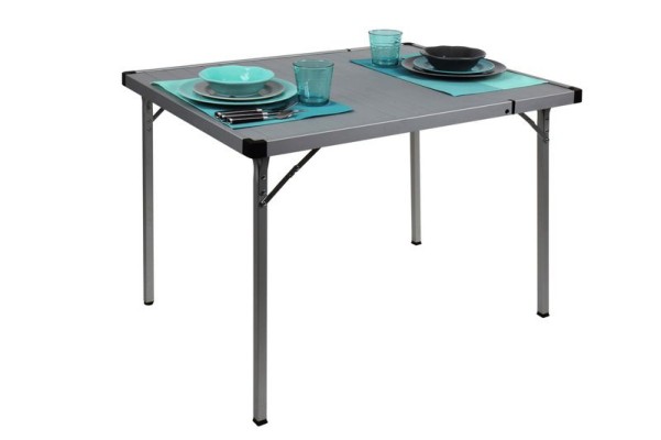 Table de camping extensible, 94/129x70x70cm, Alu-Geste ll