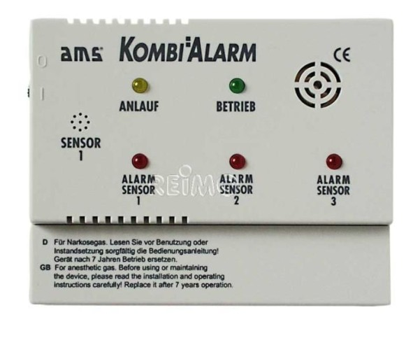 Gaswarngerät AMS-Kombialarm 12V