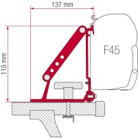Kit de fixation Fiamma pour le toit de la voiture F35 Pro