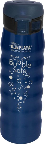 LaPlaya Thermo-Reisebecher NEW Bubble Safe 0,5 l blaugrau