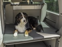 DOG PAD - Hunde Auflage grau -massgefertigt f. Koff erraum VW California