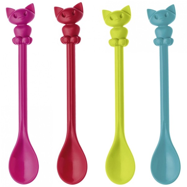 Cuillères Happy Spoons KITTY 4er