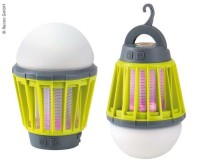 Lampe de camping à piles avec fonction de protection contre les insectes, portable, à suspendre