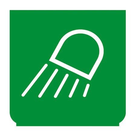 Emblem - Arbeitsscheinwerfer grün