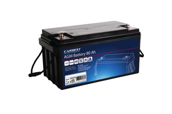 Batterie Carbest AGM 80Ah 350x167x179mm