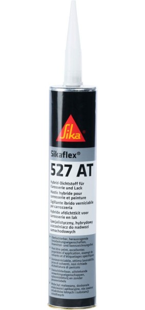 Sika Sikaflex-527 AT Weiss Hybrid-Dichtstoff für Karosserie & Lack 300 ml
