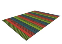 Berger Stripes Outdoormatte / Vorzeltteppich 300 x 250 cm