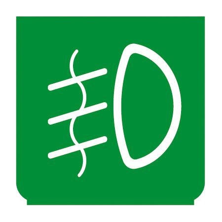Emblem - Nebelscheinwerfer grün