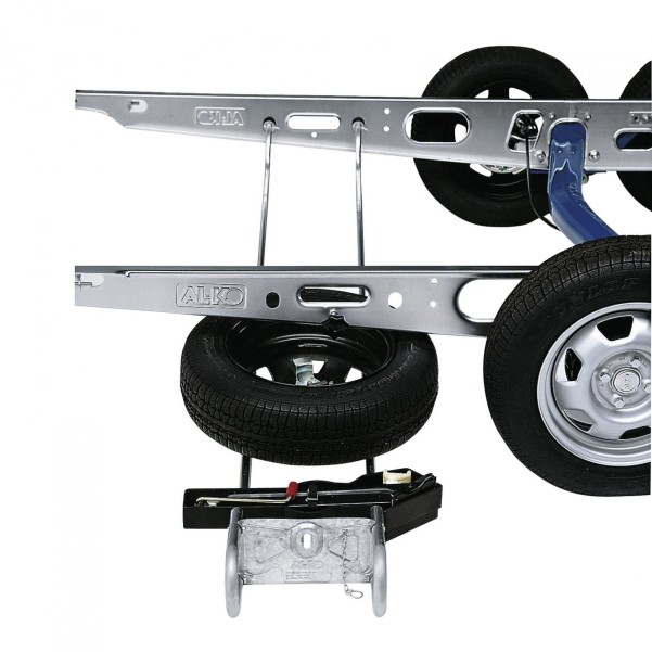 AL-KO support de roue de secours EH1/BR E 146,5 - 181,5 cm distance du châssis