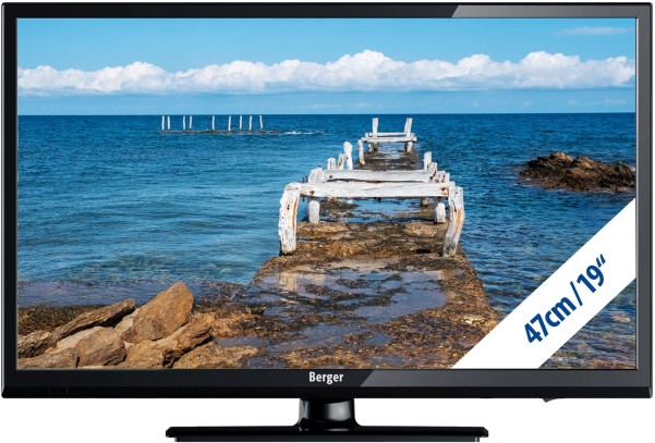 Berger Camping TV LED Fernseher 19 Zoll