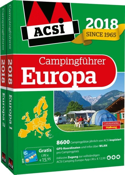 ACSI Campingführer Europa 2018
