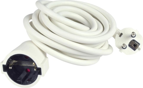 Câble d'extension 5m blanc