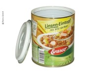Coffre-fort, coffre-fort, coffre-fort pour objets de valeur, coffre-fort pour boîtes de conserve Pot d'œufs aux lentilles Erasco