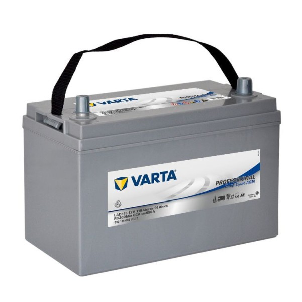 Varta Professional Deep Cycle AGM Nass-Batterie 12 V / 150 Ah