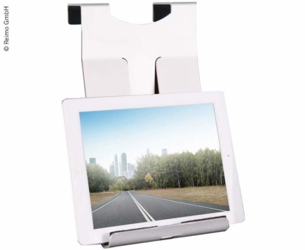 Support pour tablette/smartphone à suspendre dans les cadres de fenêtre, en aluminium