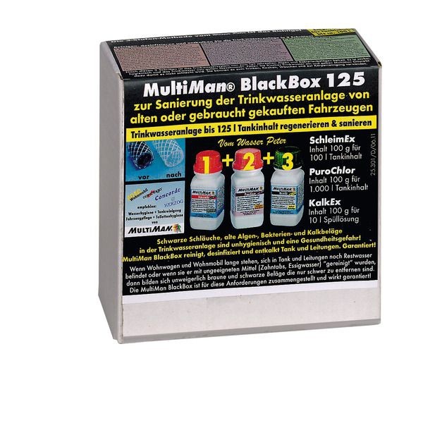 MultiMan BlackBox 125 Wasser-Sanierungsbox